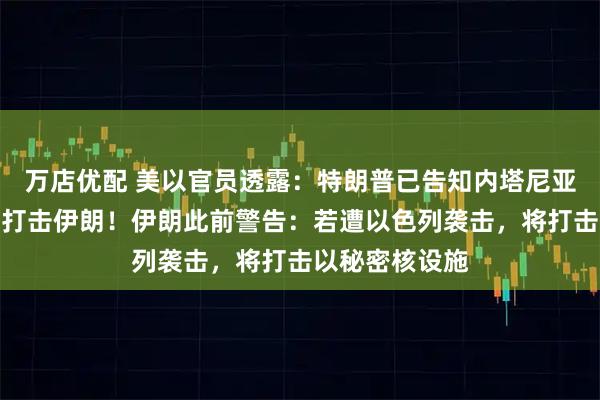 万店优配 美以官员透露：特朗普已告知内塔尼亚胡其反对军事打击伊朗！伊朗此前警告：若遭以色列袭击，将打击以秘密核设施